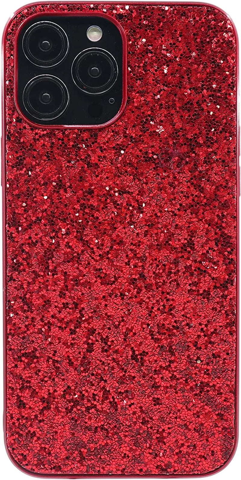 Compatible with Iphone Case,Crystal Diamond Glitter Bling Sparkly Soft Shockproof Cover for Women Girls Phone Case (Black,Iphone 12 Pro)
