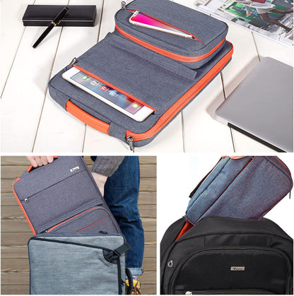 Laptop Sleeve Case, Smart Computer Carrying Bag with Detachable Accessory Pouch Compatible with 13-13.3 Inch Macbook Air/Macbook Pro M1 14 2021,13.5 Surface Book 3/2 XPS Chromebook, Waterproof