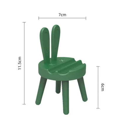 Creative Cute Phone Holder Chair Shape Desktop Phone Holder Stands Mobile Phone Accessories